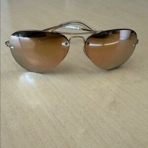 Ray Ban RB 3449 Gold Aviator Sunglasses - Classic